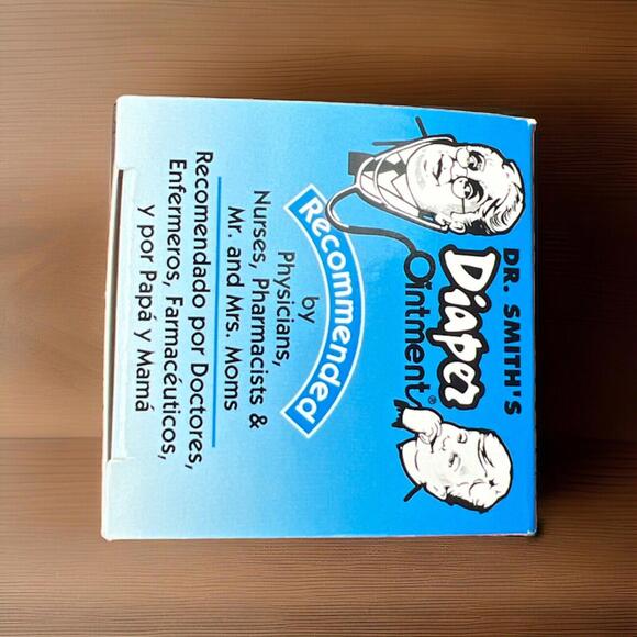 Dr. Smith's Quick Relief Diaper Ointment Zinc Oxide 2 OZ Jar New in Box - Picture 5 of 5